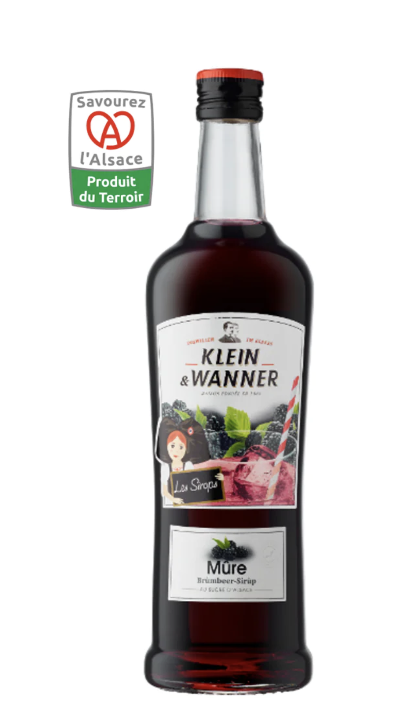 SIROP DE MURES - KLEIN ET WANNER - 70cl