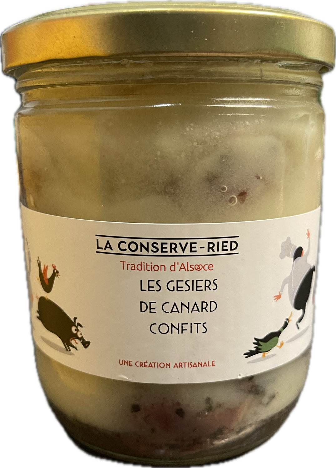 GESIERS DE CANARD CONFITS - 380gr
