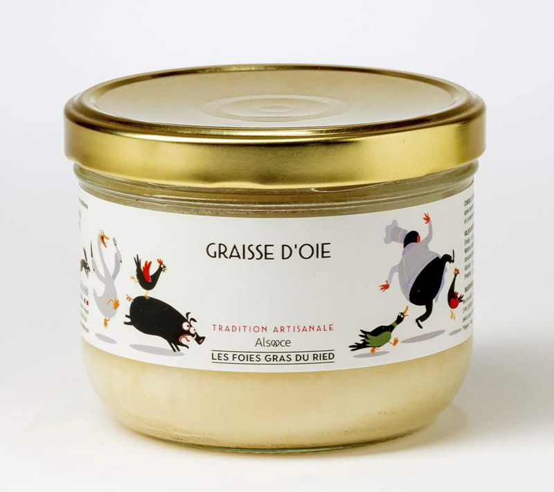 GRAISSE D&#39;OIE  300G - Produit d&#39;Alsace
