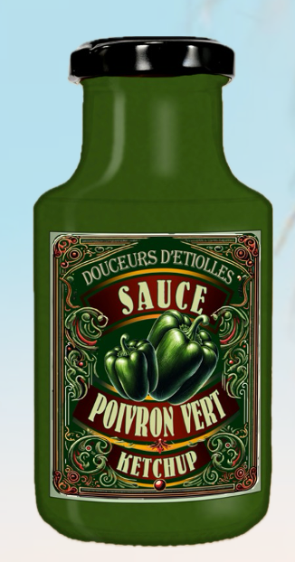 LE KETCHUP DE POIVRON VERT