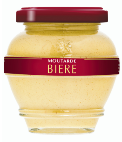 MOUTARDE FRANÇAISE - RECETTE A LA BIERE D&#39;ALSACE - 55g