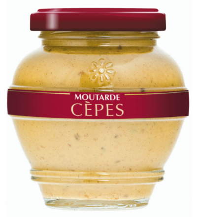 MOUTARDE FRANCAISE - RECETTE AUX CEPES - 55gr