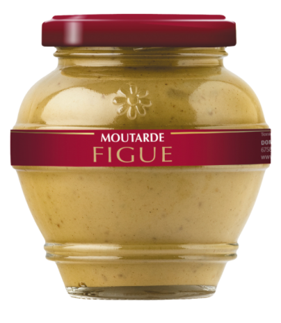 MOUTARDE FRANÇAISE - RECETTE  A LA FIGUE - 55g