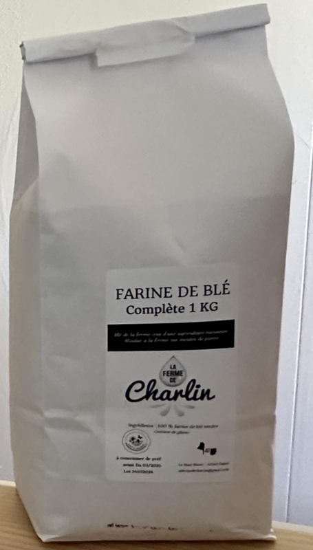 FARINE DE BLE COMPLETE DE LA FERME - 1kg