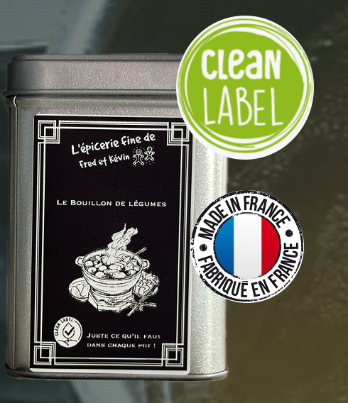 BOUILLON DE LEGUMES CLEAN LABEL 500gr ou 1kg