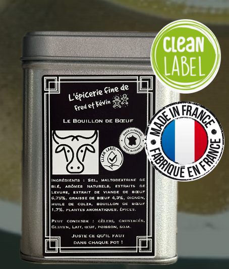 BOUILLON DE BOEUF CLEAN LABEL
