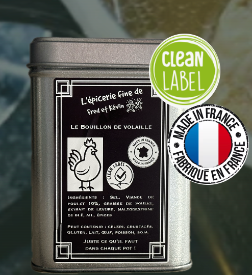 BOUILLON DE VOLAILLE CLEAN LABEL