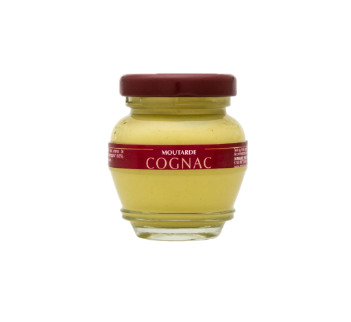 MOUTARDE FRANCAISE - AU COGNAC - 55gr