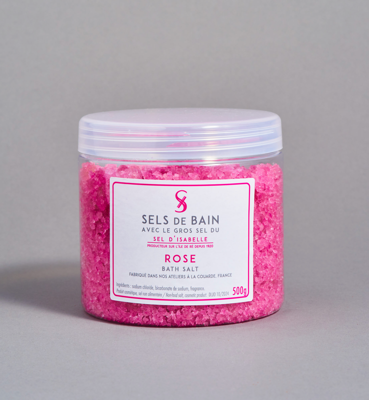 LE SEL DE BAIN D&#39;ISABELLE ROSE - 500GR