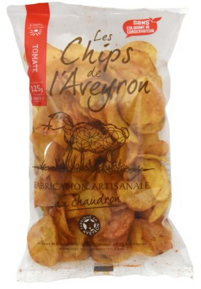 CHIPS A LA TOMATE