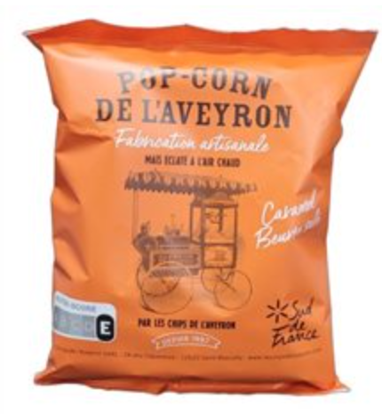 POP CORN AU CARAMEL BEURRE SALE