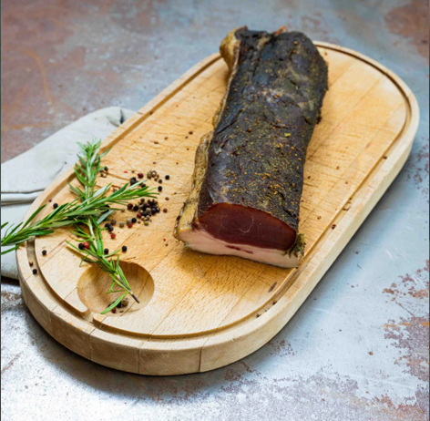 FAUX FILET DE SANGLIER SAUVAGE FRANCAIS SECHE ET FUME