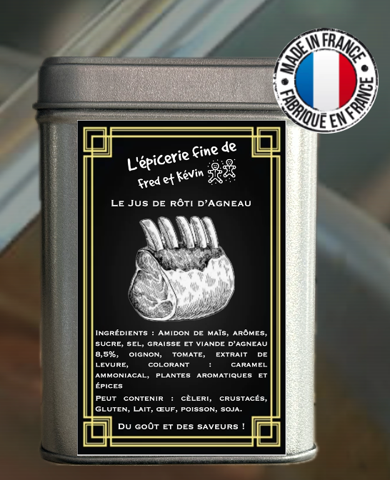 JUS DE RÔTI D&#39;AGNEAU - 350GR