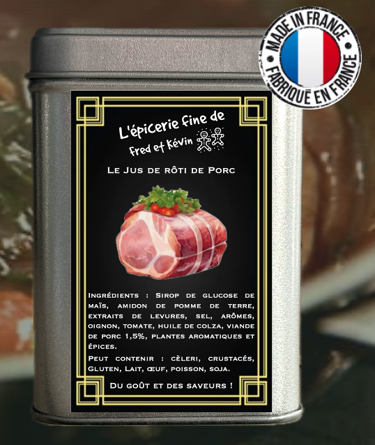 JUS DE RÔTI DE PORC - 350GR