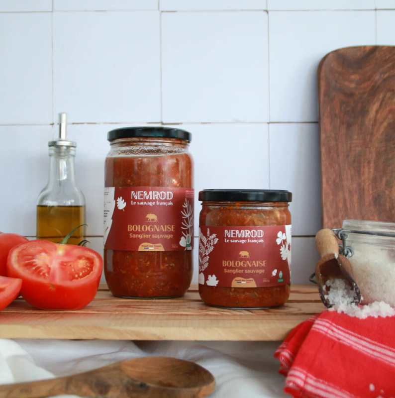 LA BOLOGNAISE DE SANGLIER - POIDS AU CHOIX