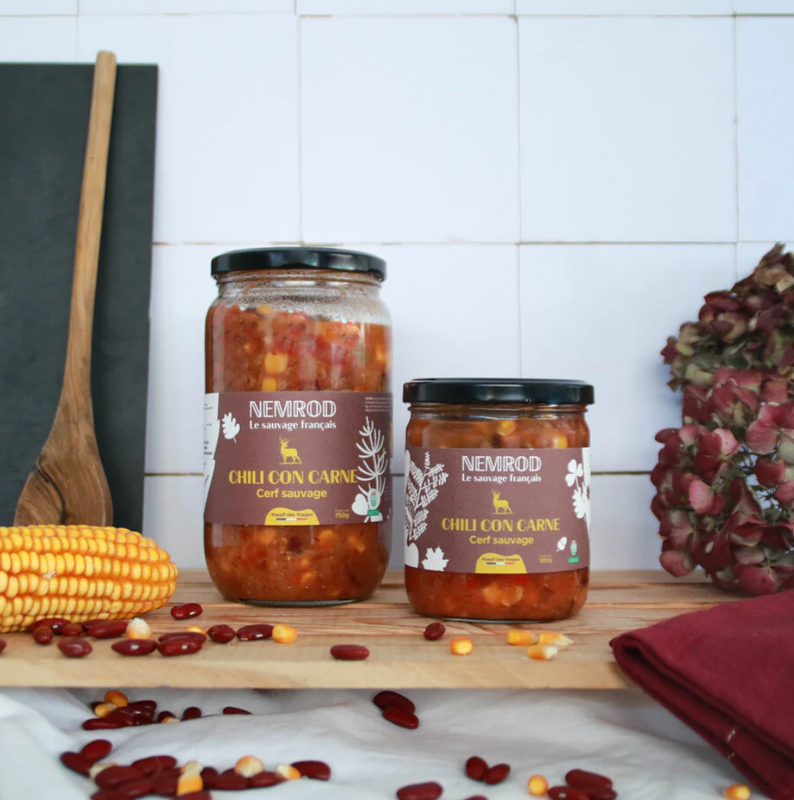 LE CHILI CON CARNE DE CERF - POIDS AU CHOIX