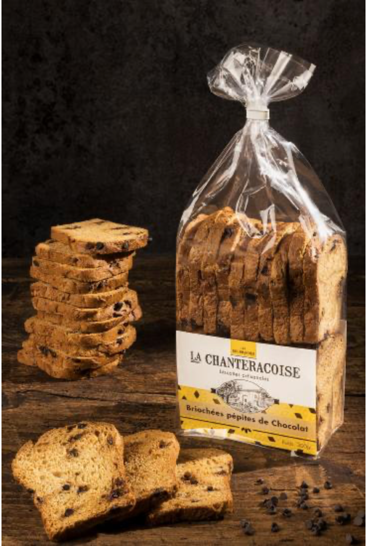 LA BISCOTTE BRIOCHEE AU CHOCOLAT