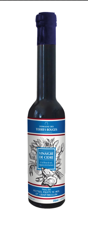 VINAIGRE DE CIDRE AUX ALGUES, ECHALOTES ET FLEUR DE SEL