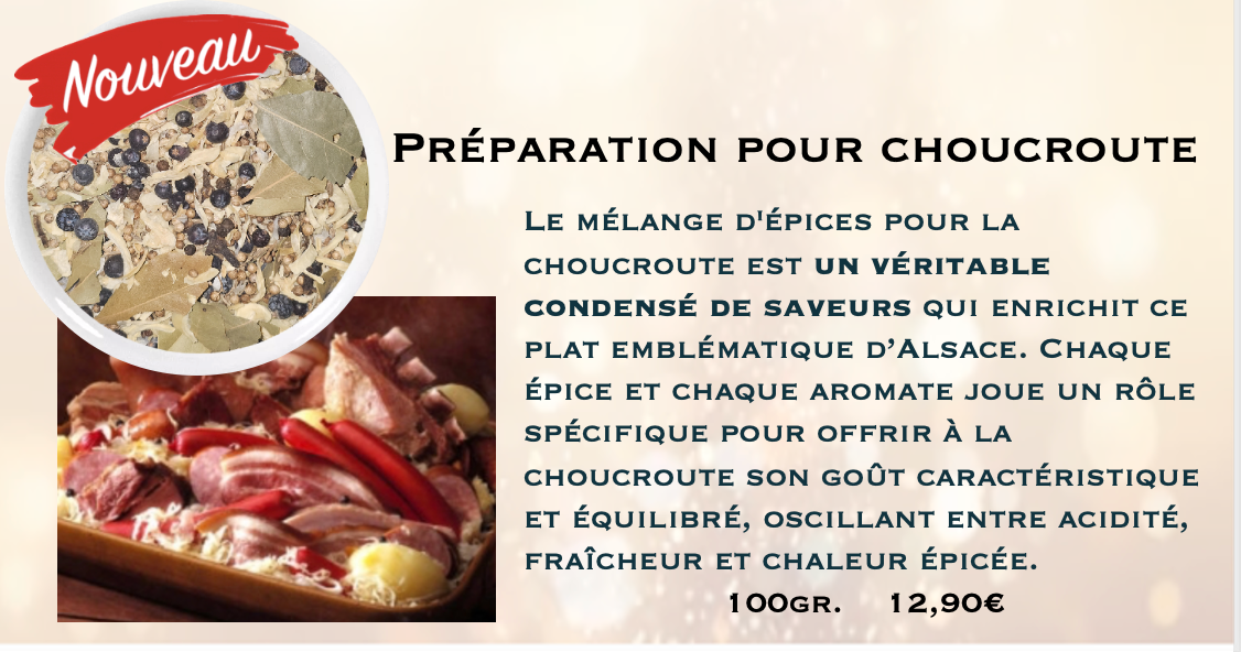 PREPARATION POUR CHOUCROUTE