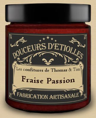 FRAISE - FRUIT DE LA PASSION - 220gr
