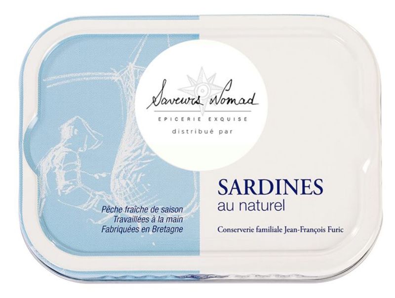 SARDINES AU NATUREL - 115gr