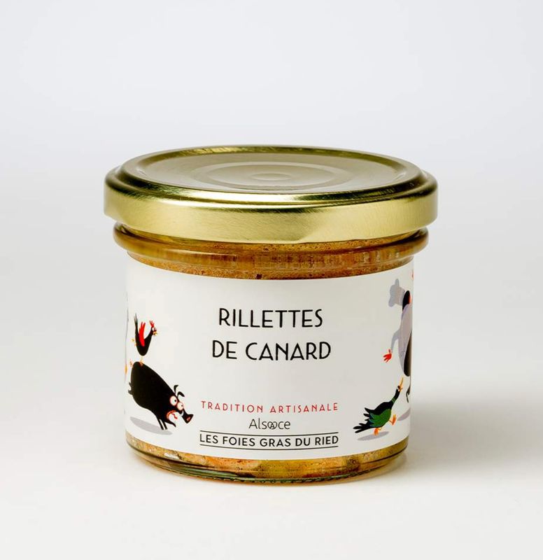 LES RILLETTES DE CANARD - 90gr