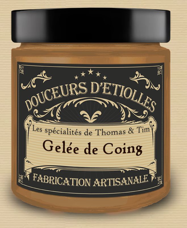 CONFITURE DE COING  - 220gr