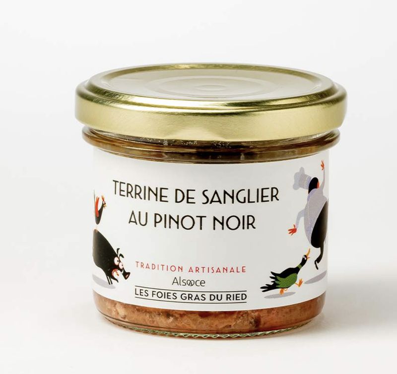 Terrine de Sanglier au Pinot Noir - 90gr