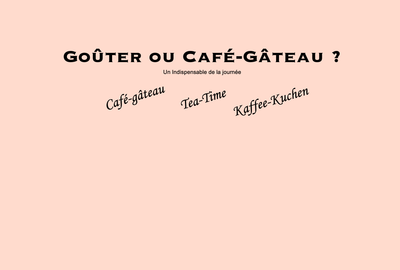 LE GOÛTER