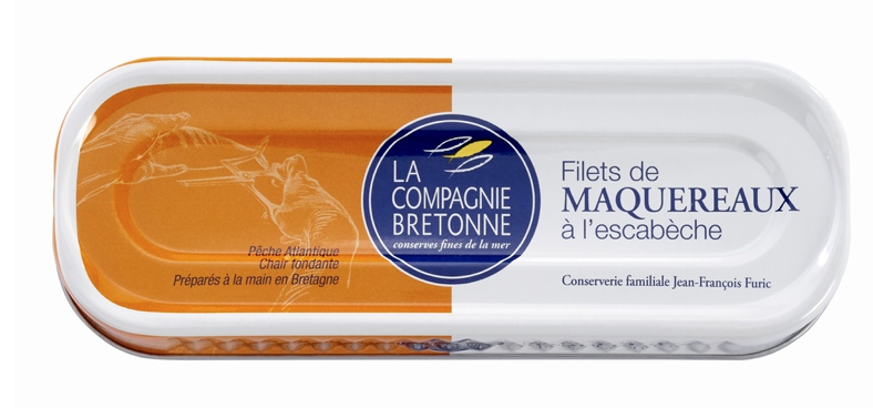 FILETS DE MAQUEREAUX A L'ESCABECHE - 169gr