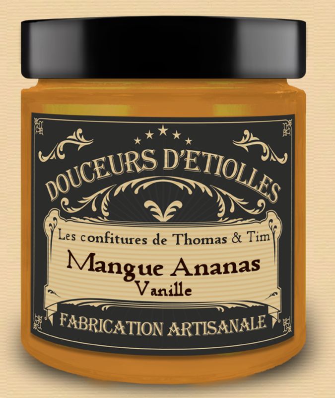 MANGUE - ANANAS - VANILLE - 220gr