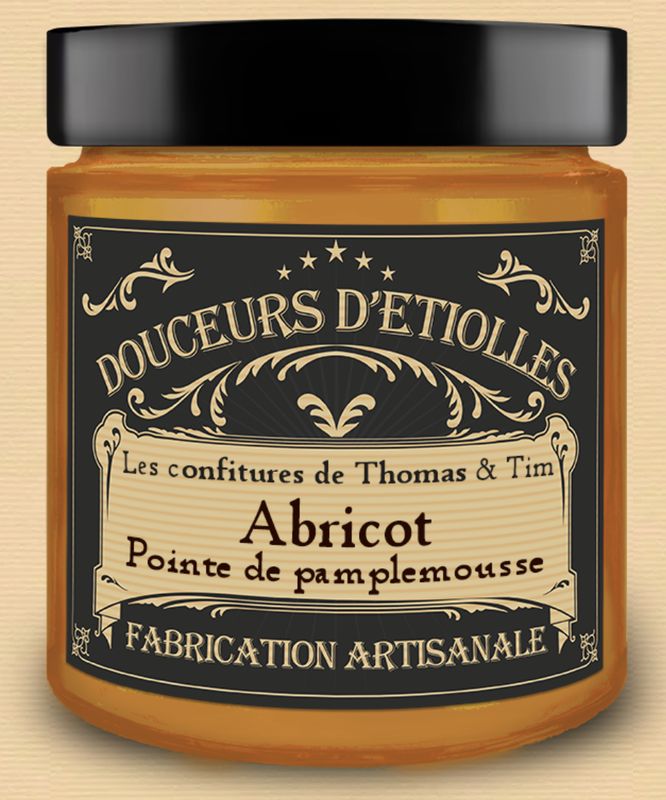 ABRICOT - POINTE DE PAMPLEMOUSSE - 220gr ABRICOT - POINTE DE PAMPLEMOUSSE - 220gr