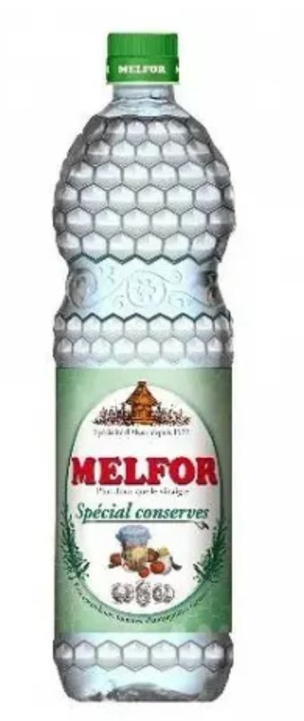 Melfor vinaigre blanc 7° pour conserves et vinaigrettes 1l