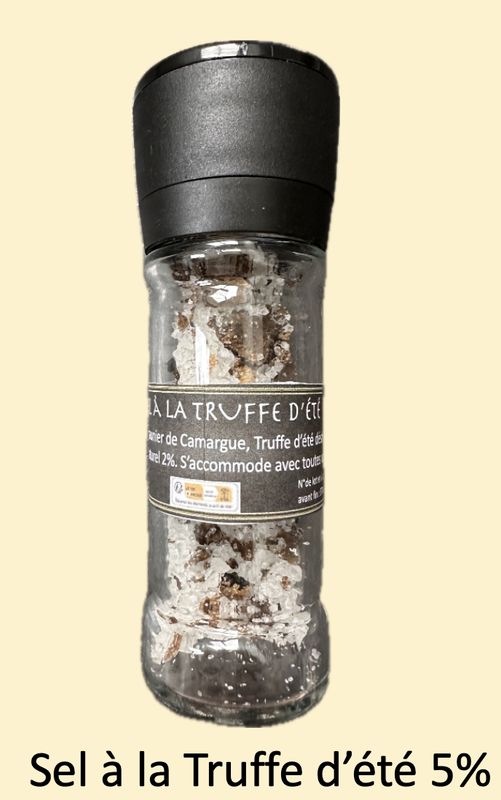 SEL A LA TRUFFE D'ETE - 5% - Poids au choix.