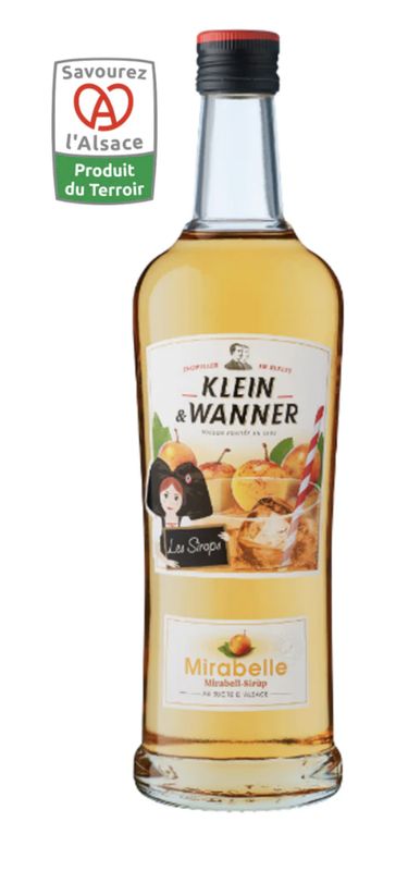 SIROP DE MIRABELLE - KLEIN ET WANNER - 70cl SIROP DE MIRABELLE - KLEIN ET WANNER - 70cl