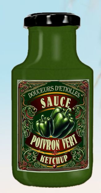 LE KETCHUP DE POIVRON VERT