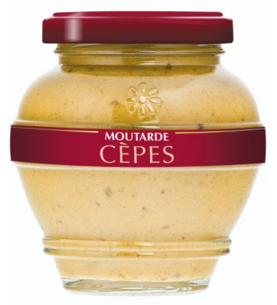 MOUTARDE FRANCAISE - RECETTE AUX CEPES - 55gr