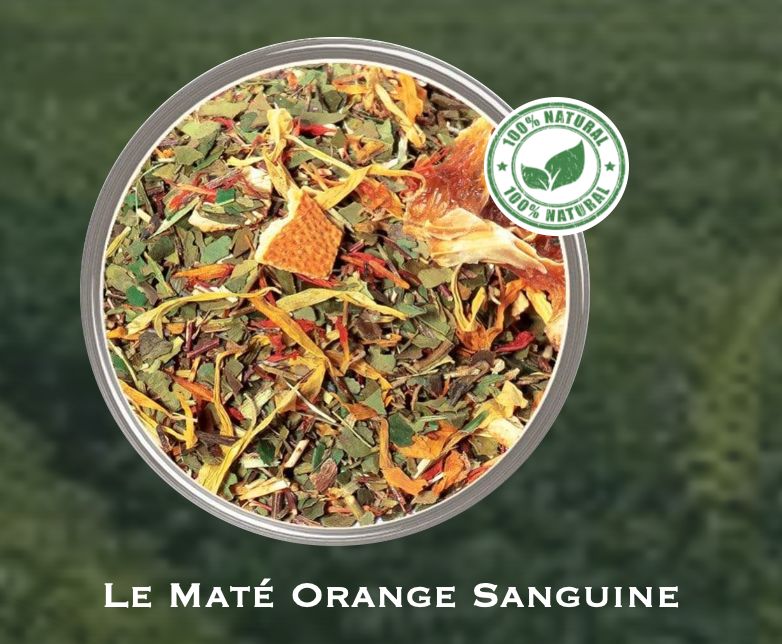 LE MATÉ ORANGE SANGUINE : Poids au choix : LE MATÉ ORANGE SANGUINE : Poids au choix :