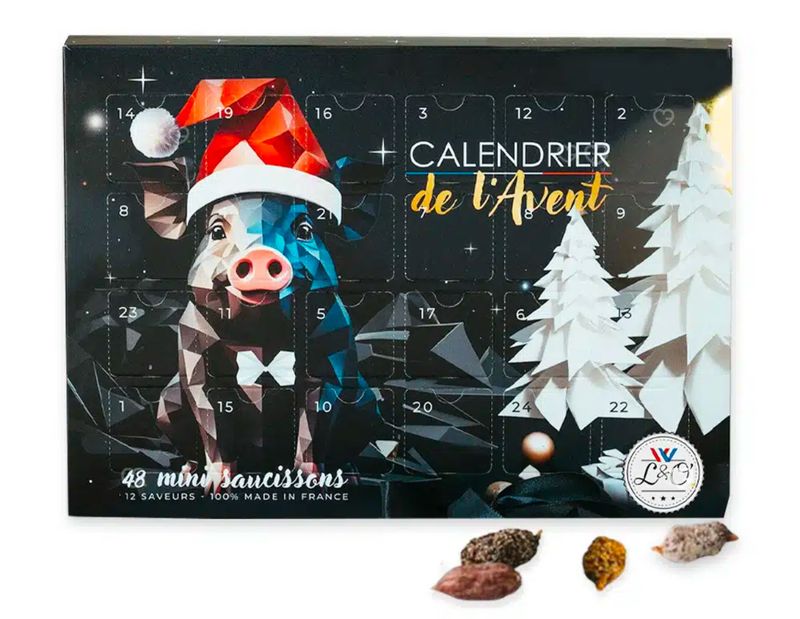 LE FAMEUX CALENDRIER DE L'AVENT - VERSION COCHON