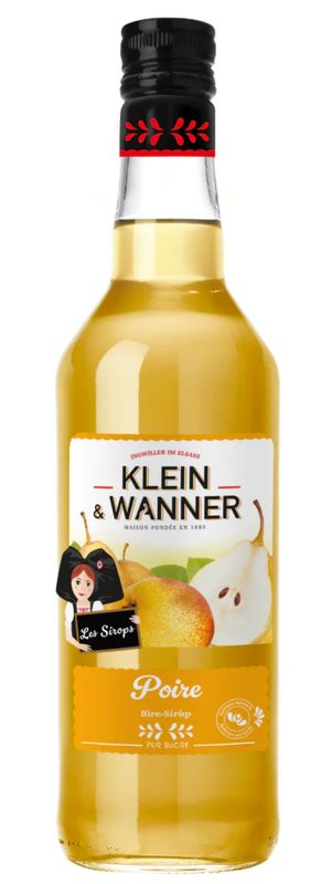 SIROP DE POIRE - KLEIN ET WANNER - 70cl SIROP DE POIRE - KLEIN ET WANNER - 70cl