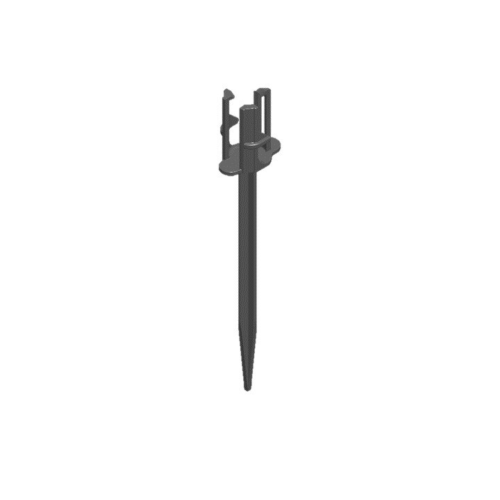 Canny® 7.5&quot; Straight Stake (Qty 25)