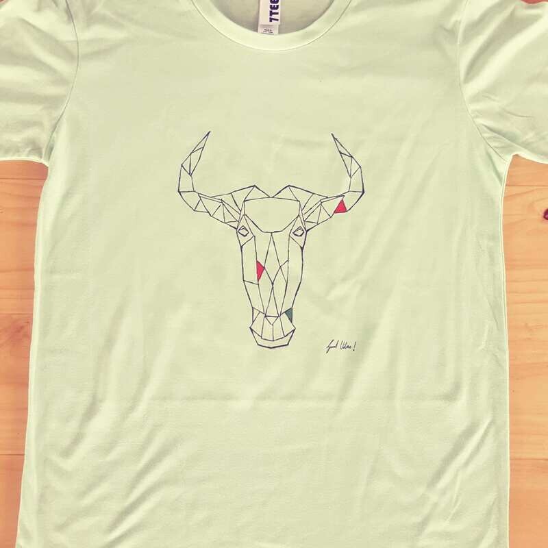 Wildebeest print