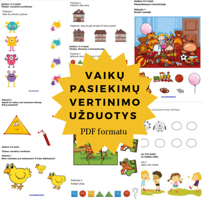 Lavinamoji priemonė &#39;Vaikų pasiekimų vertinimas&#39; PDF