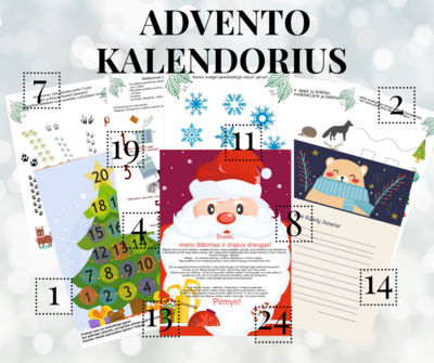 Advento Kalendorius + DOVANOS