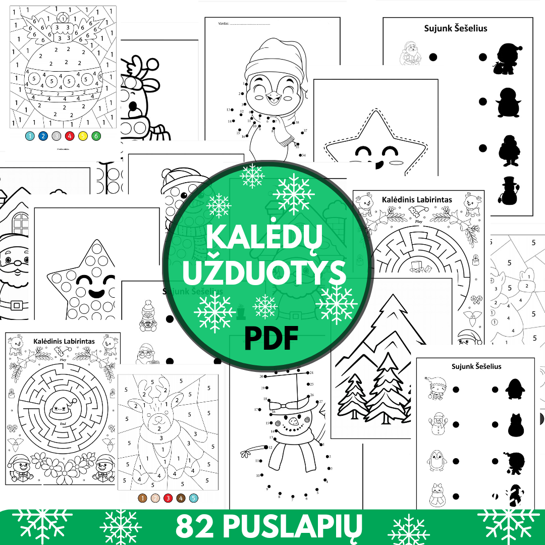 Kalėdinės Užduotys 2023