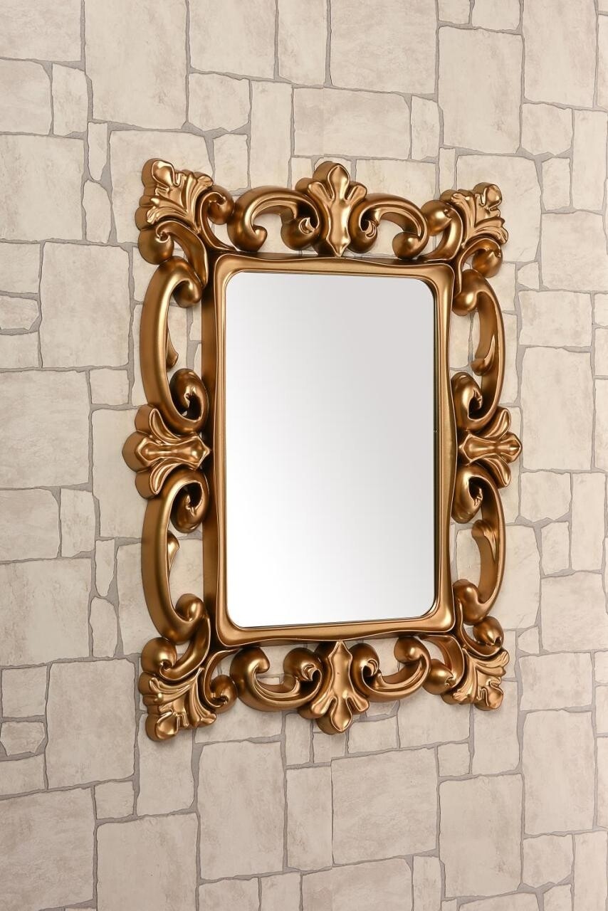 Golden mirror