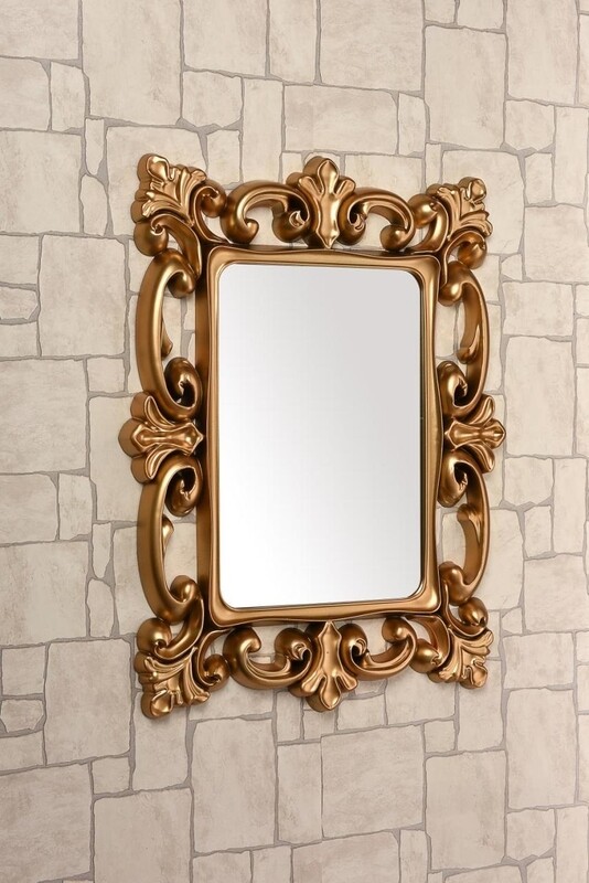 Golden mirror