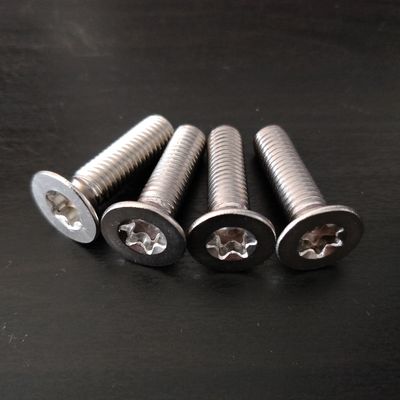 4x M8x30 screws - Stainless steel 316 - T45