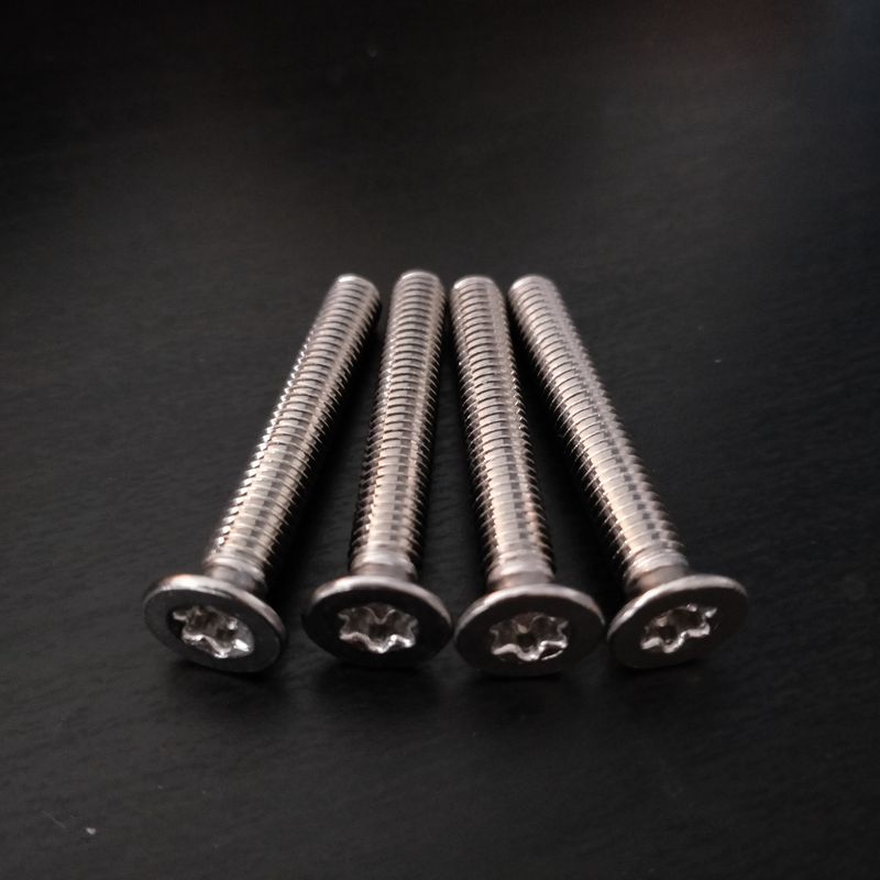 4x M6X40 screws - Stainless Steel 316 - T30