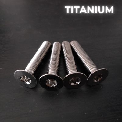 4x M6x30 screws - Titanium Gr5 - T30